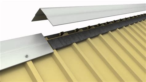 metal roofing outside closure strip